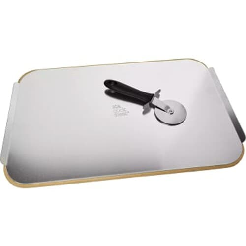 Pizzasten Rektangulär med tillbehör 44x