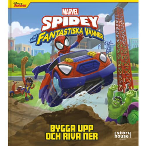 Bilderbok Spidey och vänner : Bygga upp och riva ner