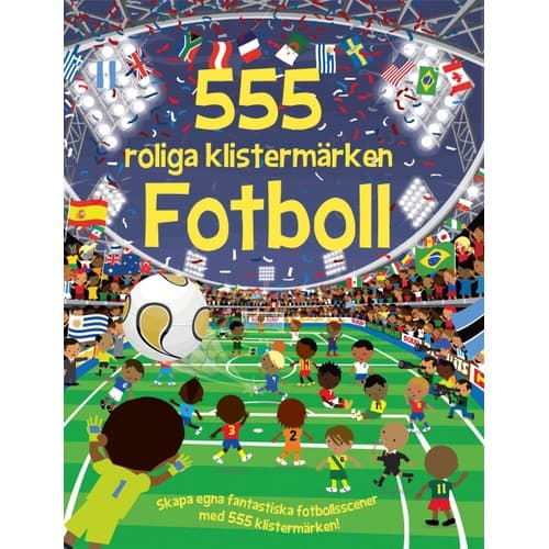 555 roliga klistermärken.Fotboll