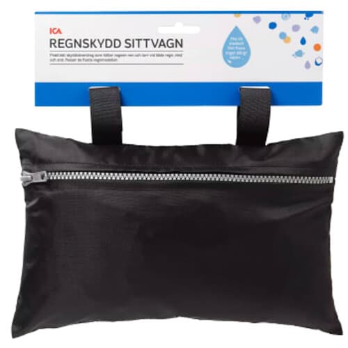 Regnskydd Sittvagn Svart