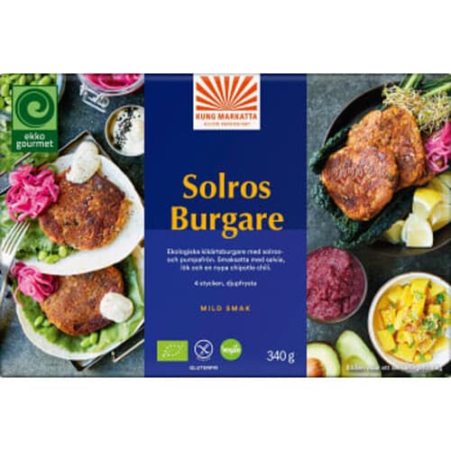 Solrosburgare Kung Markatta