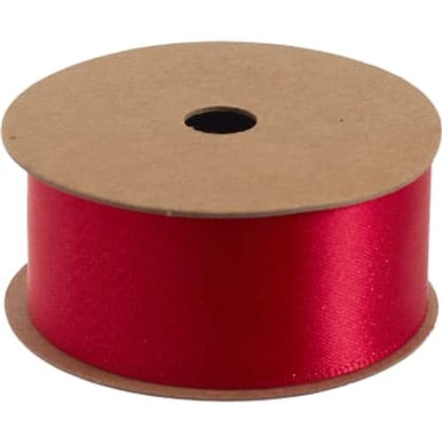 Presentband glitter röd 2,5cmx