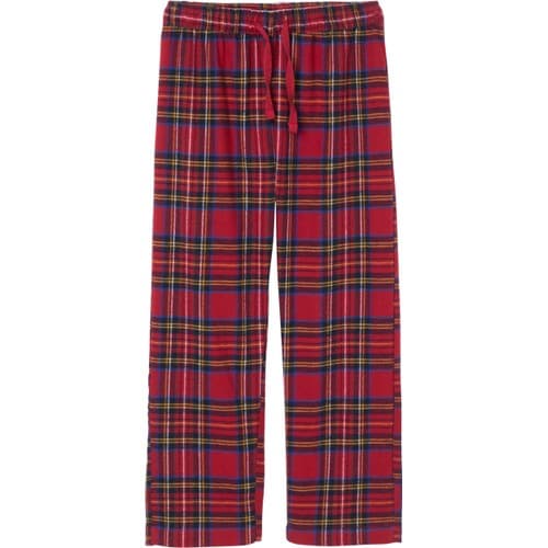 Flanellbyxa röd 110/116