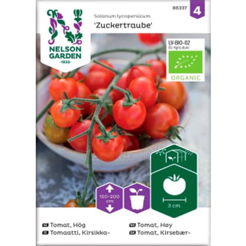Tomat Körsbär Organic