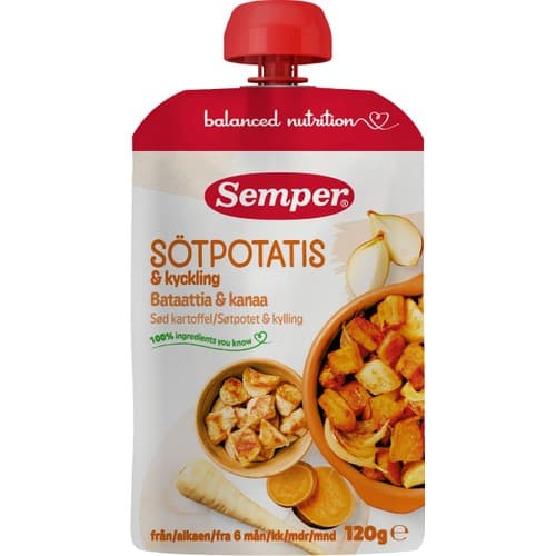 Barnmat Sötpotatis/kyckling