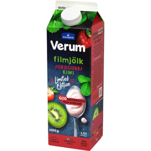 Filmjölk Jordgubb & Kiwi 3,5%