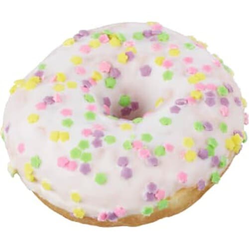 Donut Mini White Multicolor Flowers Bageri