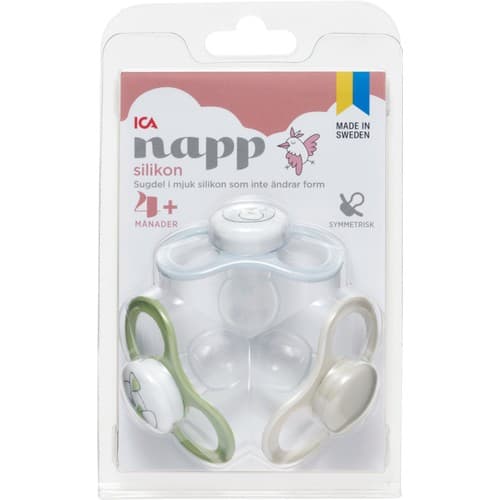 Napp Silikon Hund 4mån+