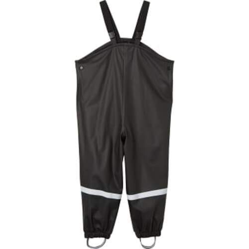 Regnbyxa svart varmfodrad 98/104