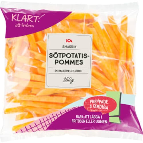 Sötpotatispommes
