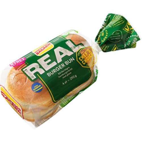 Burger Bun Real 4-p