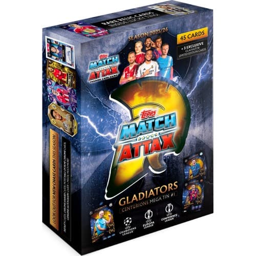 Fotbollskort Champions League Mega Tin 25/26