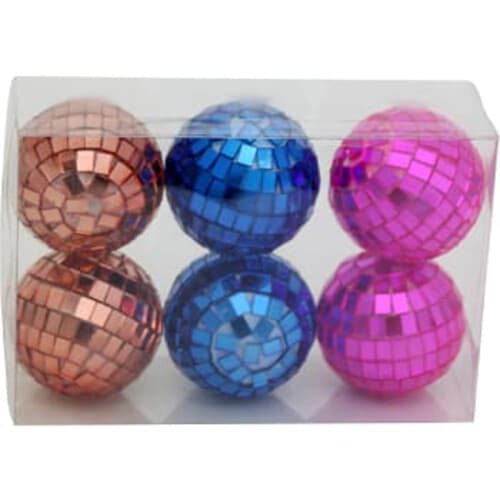 Mini Discobollar mix färg