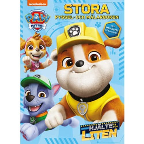 Stora pyssel- och målarboken : Ingen hjälte är för liten