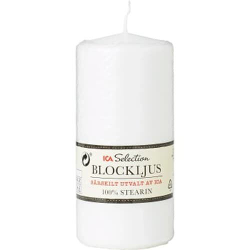Blockljus Vitt