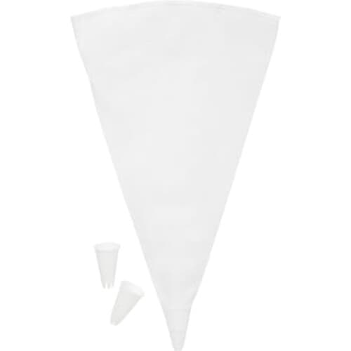 Gräddsprits med 3 munstycken Vit