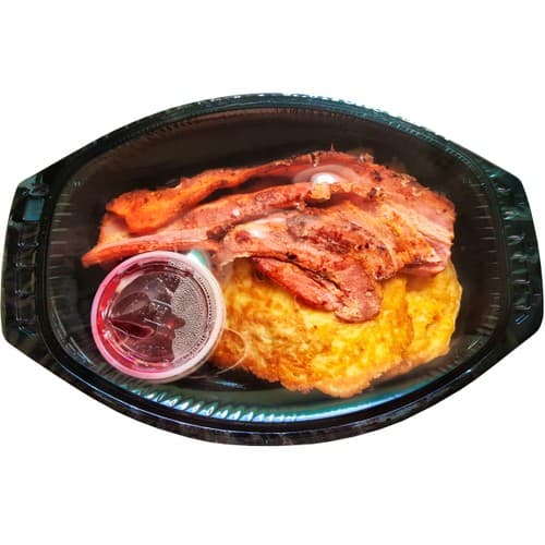 Raggmunk Med Stekt Fläsk & Lingon