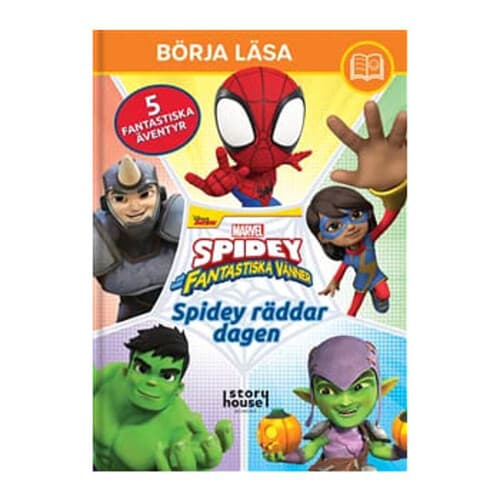 Börja läsa Sagosamling Spidey räddar dagen