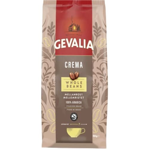 Kaffe Hela bönor Crema