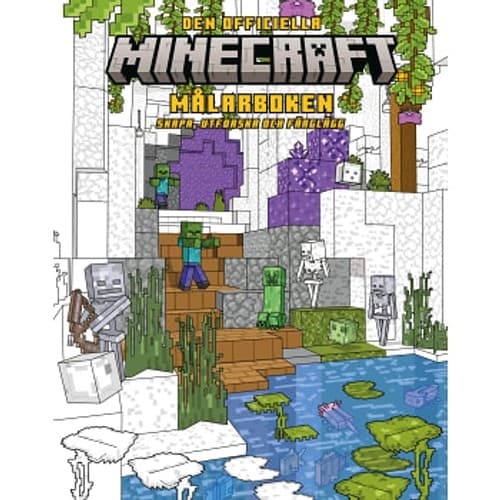 Minecraft: Den officiella målarboken - skapa, utforska