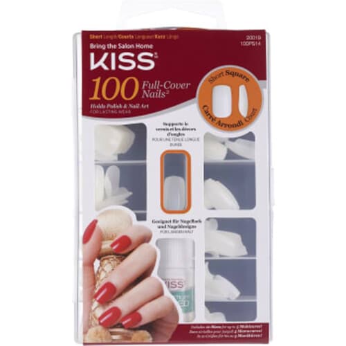 Lösnaglar Heltäckande Ofärgade