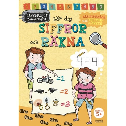 LasseMajas detektivbyrå lär dig siffror och räkna