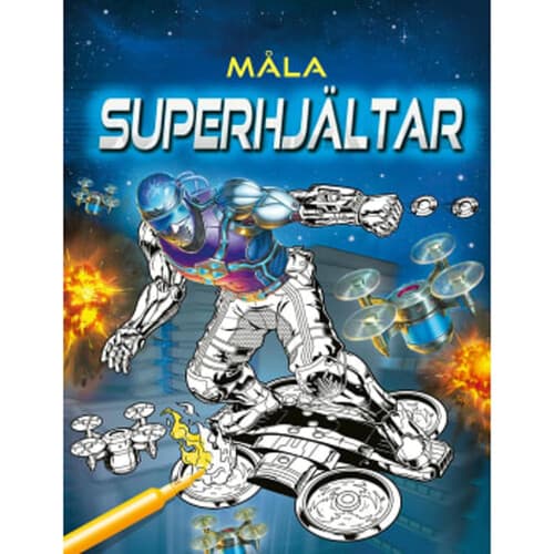 Måla superhjältar