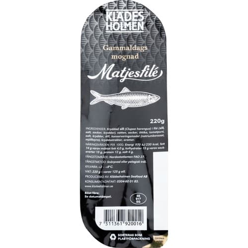 Matjesfilé gammeldags