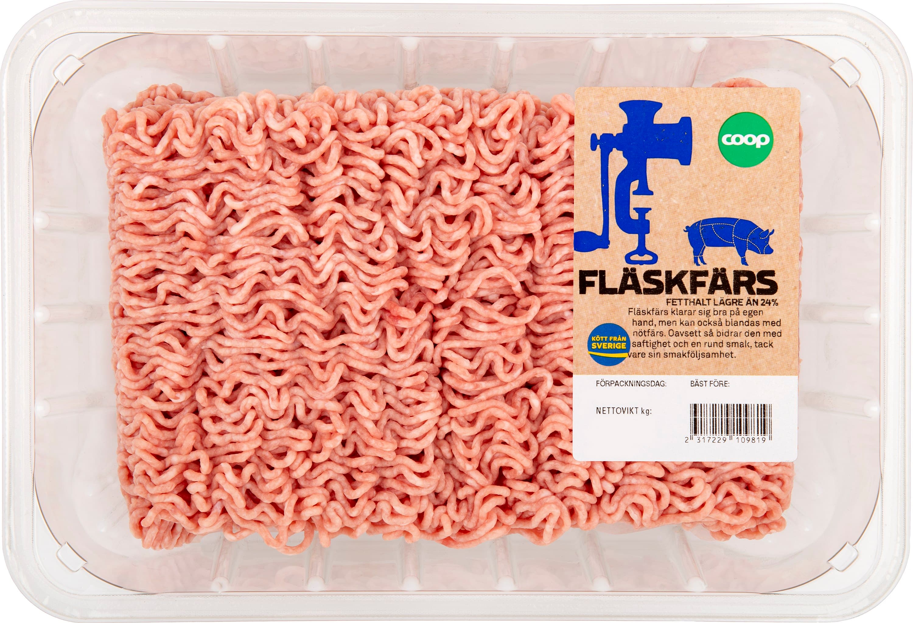 Fläskfärs