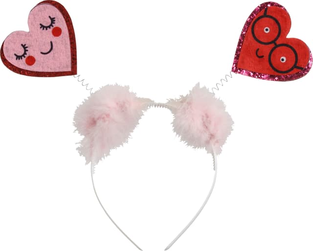 Diadem Med Hjärtan & Fluff