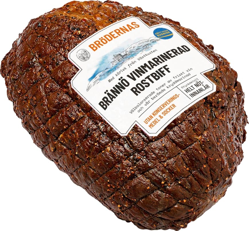 Rostbiff Vinmarinerad Brännö