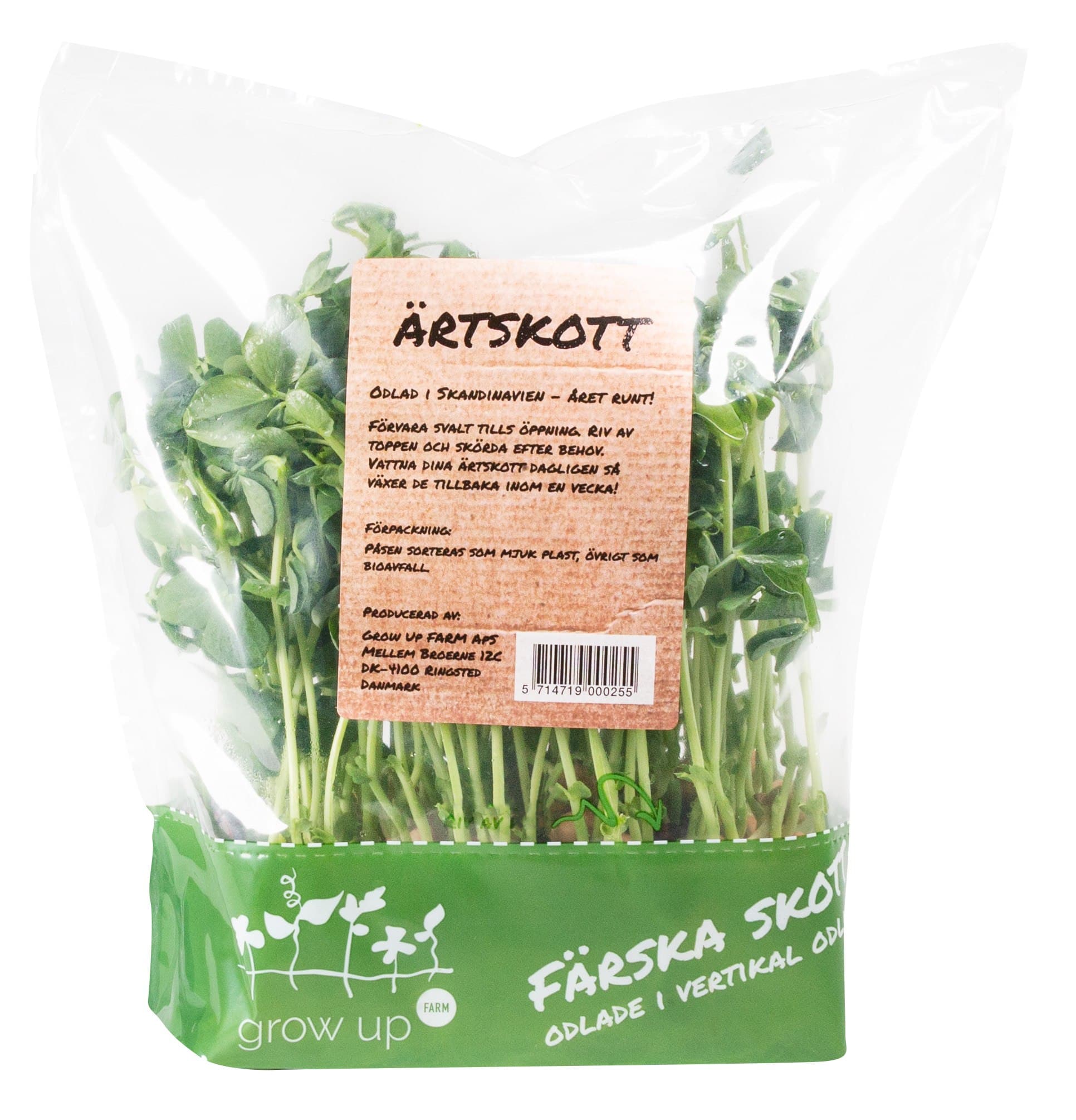 Ärtskott Skörda Hemma