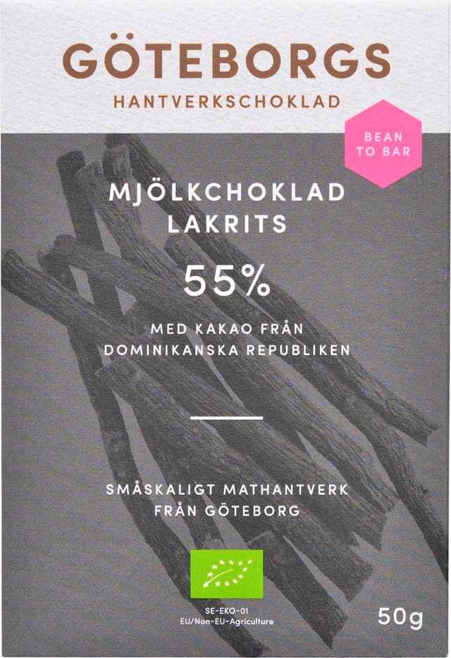Mjölkchoklad Lakrits