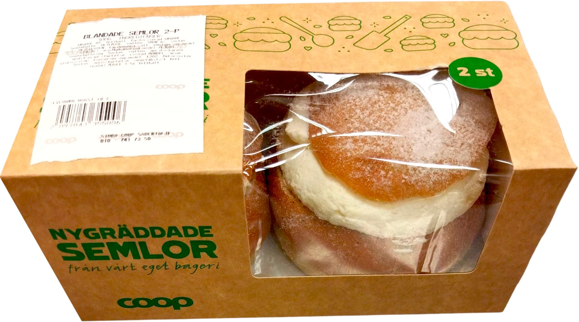 Blandade Semlor 2-pack