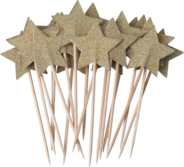 Partypicks Stjärna Guld 20-p