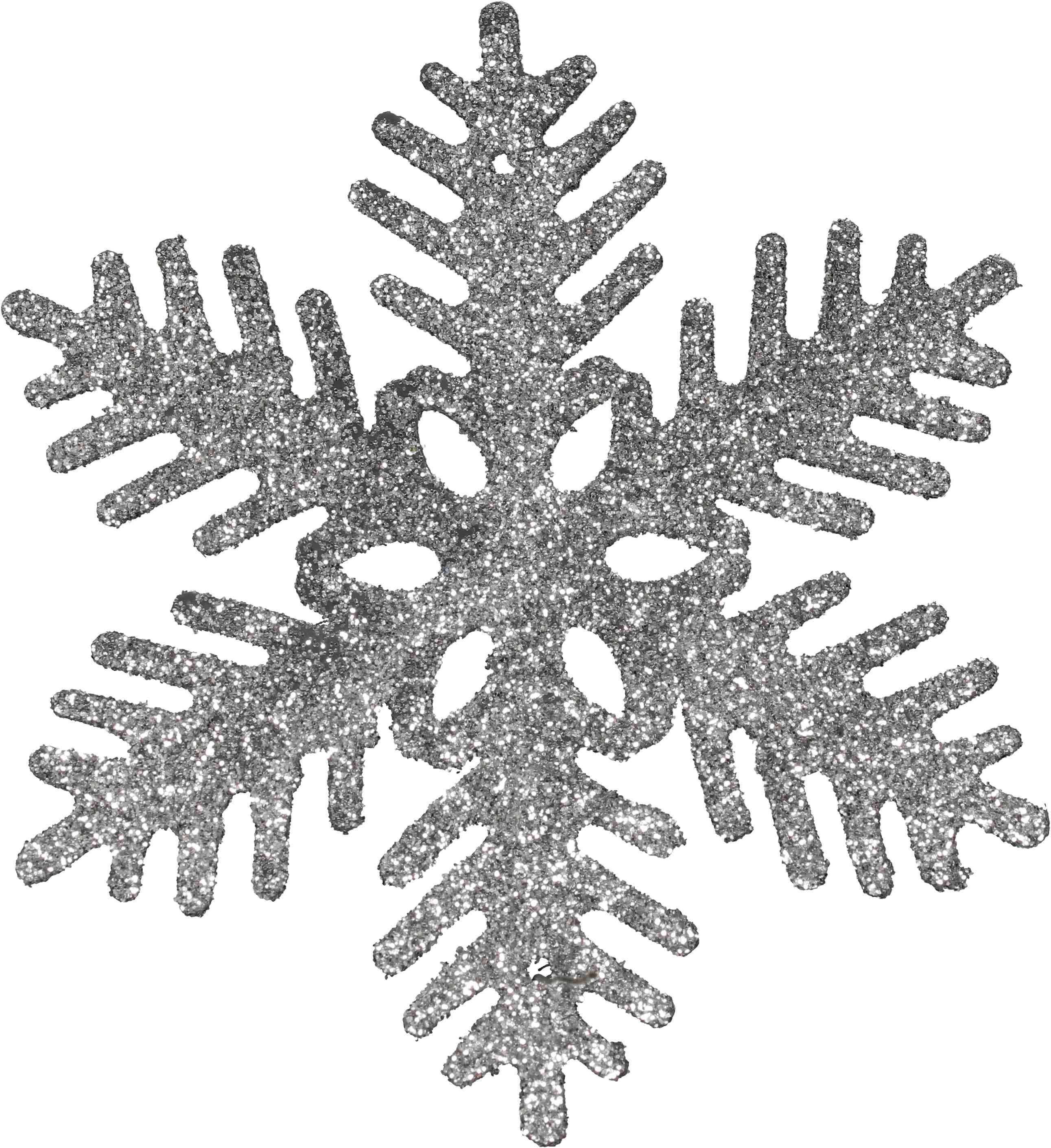 Hänge Snöflinga Silver 6-pack