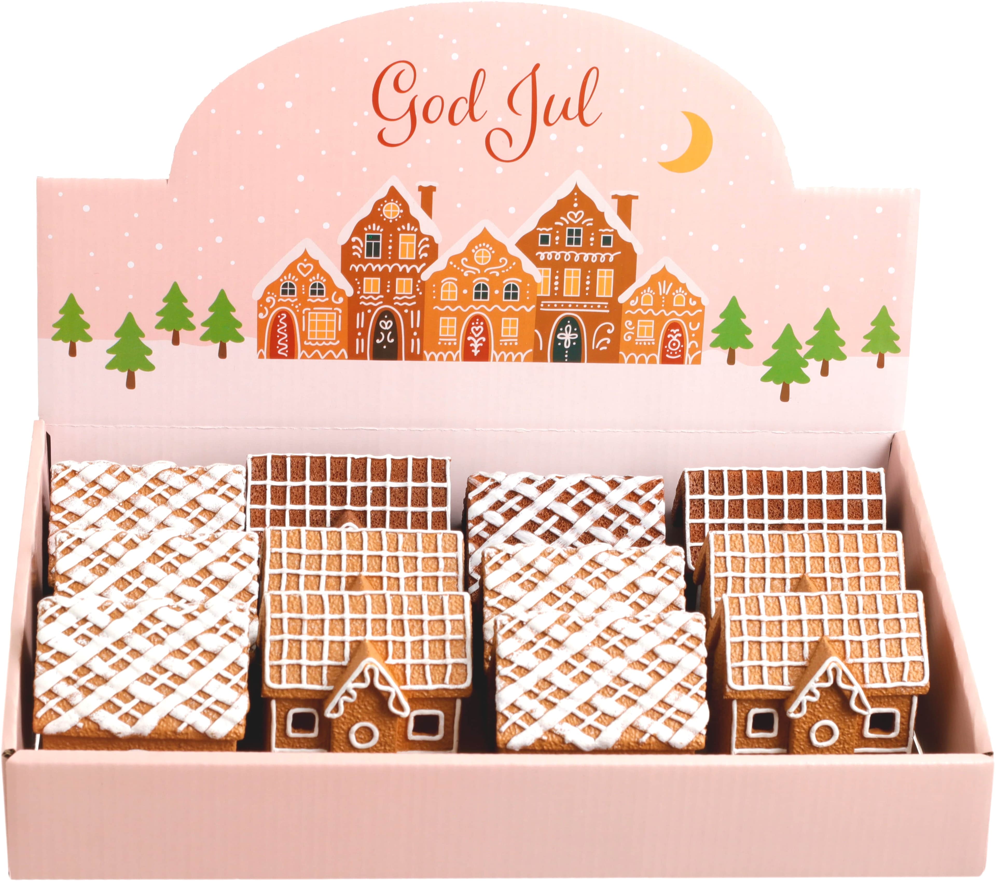 Pepparkakshus 8cm