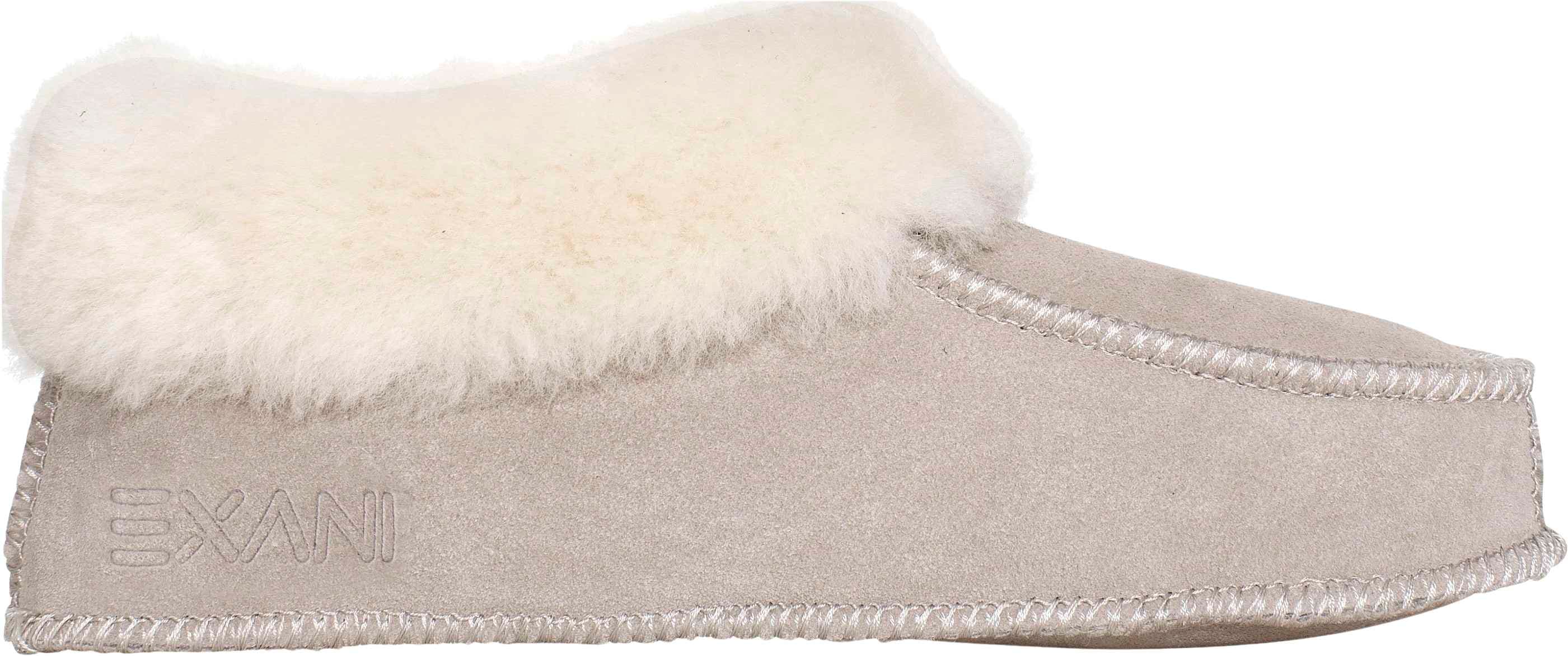 Fårskinnstoffla Solex Dam Beige Stl 40