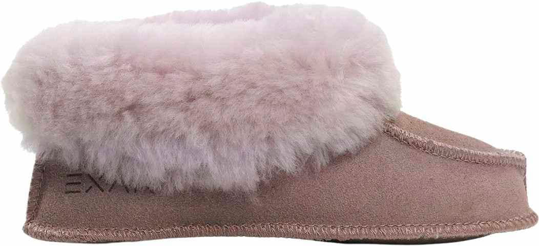 Fårskinnstoffla Solex Jr Rosa Stl 35