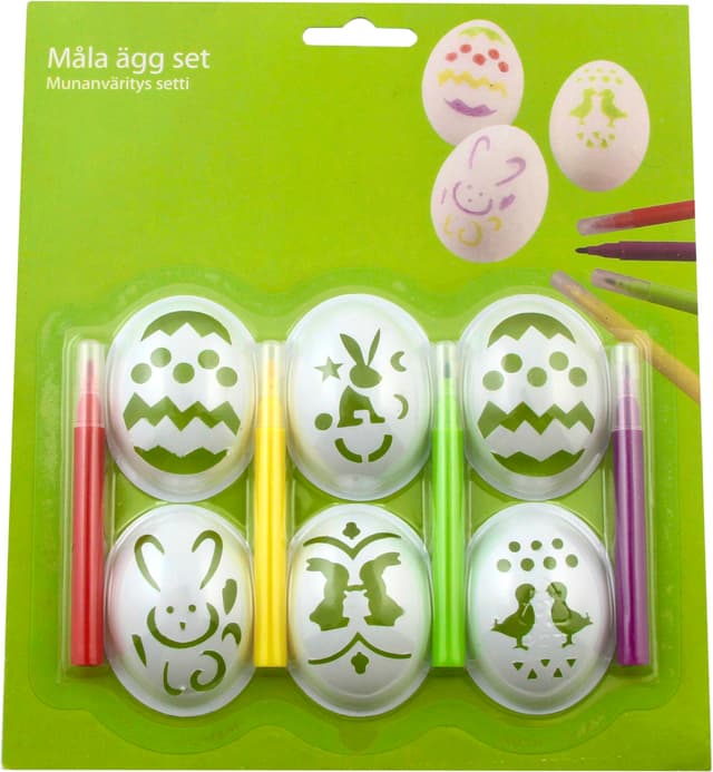 Målaäggset Med Tusch