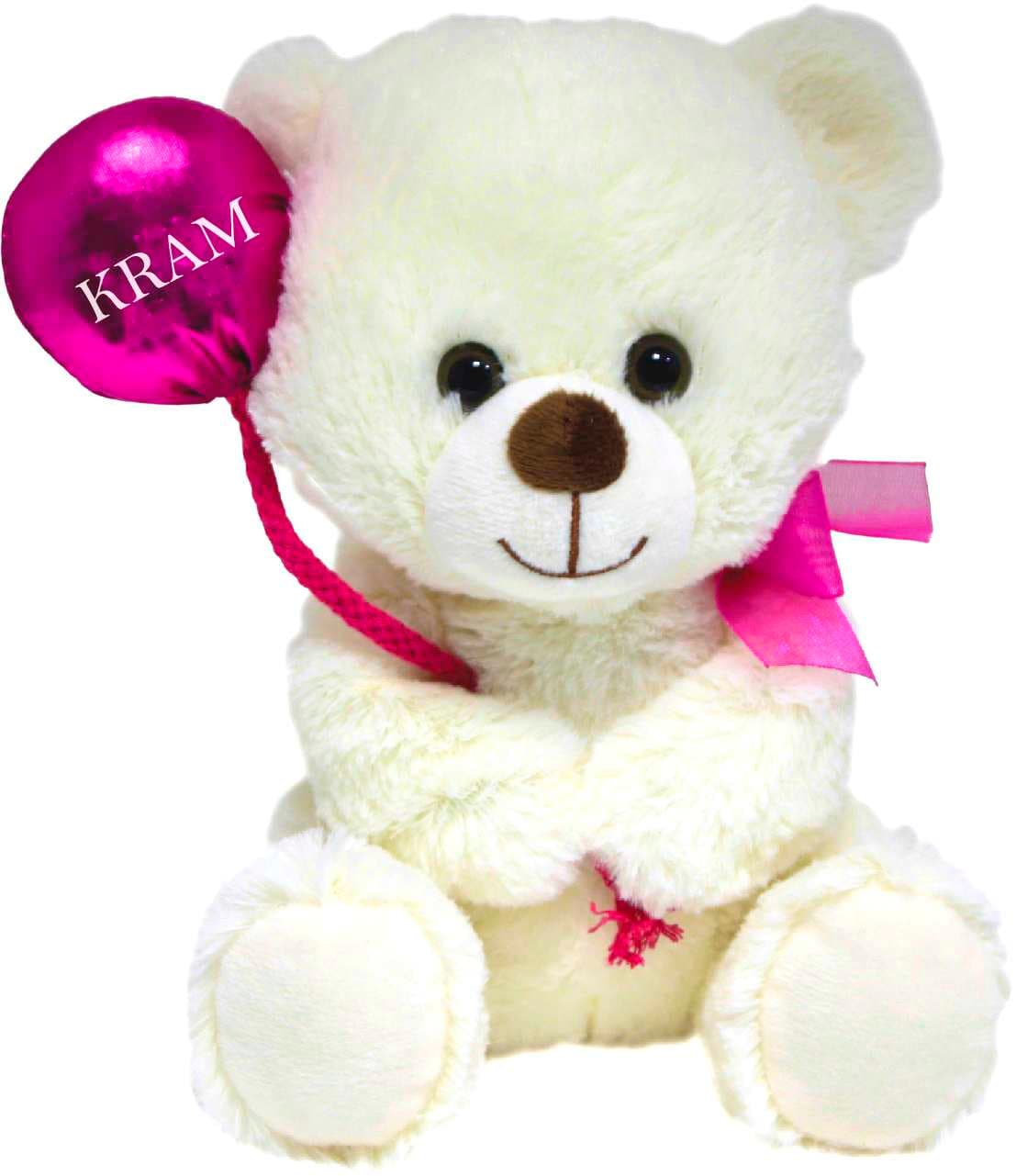 Mjukisdjur Björn Med Ballong