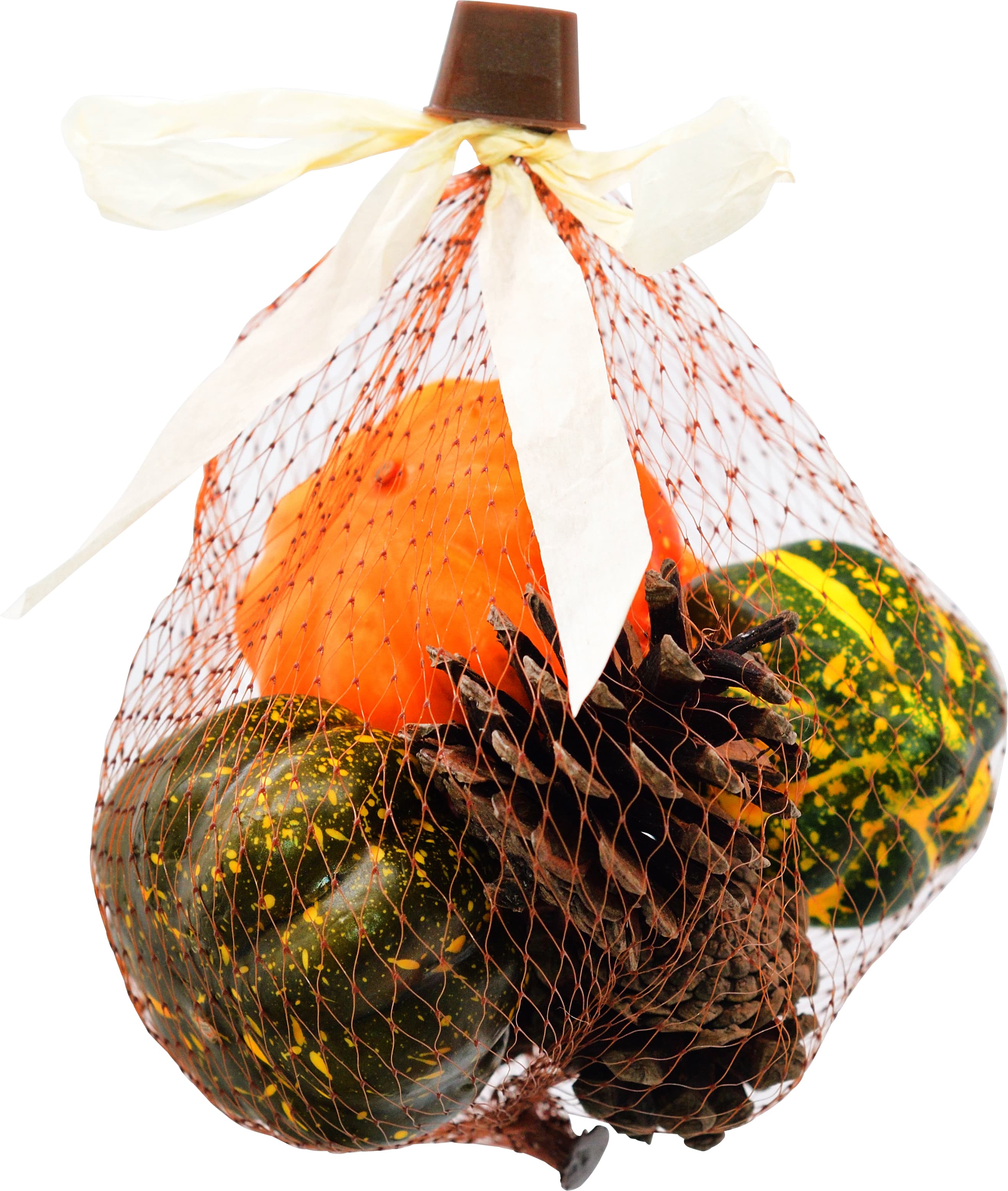 Höstdekoration Pumpor & kottar