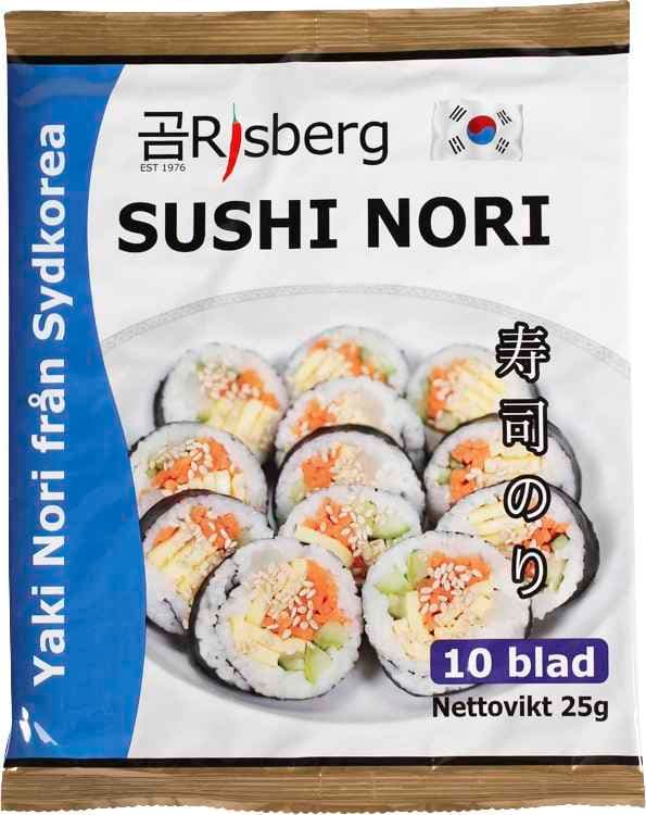 Sushi Nori Sjögräsblad