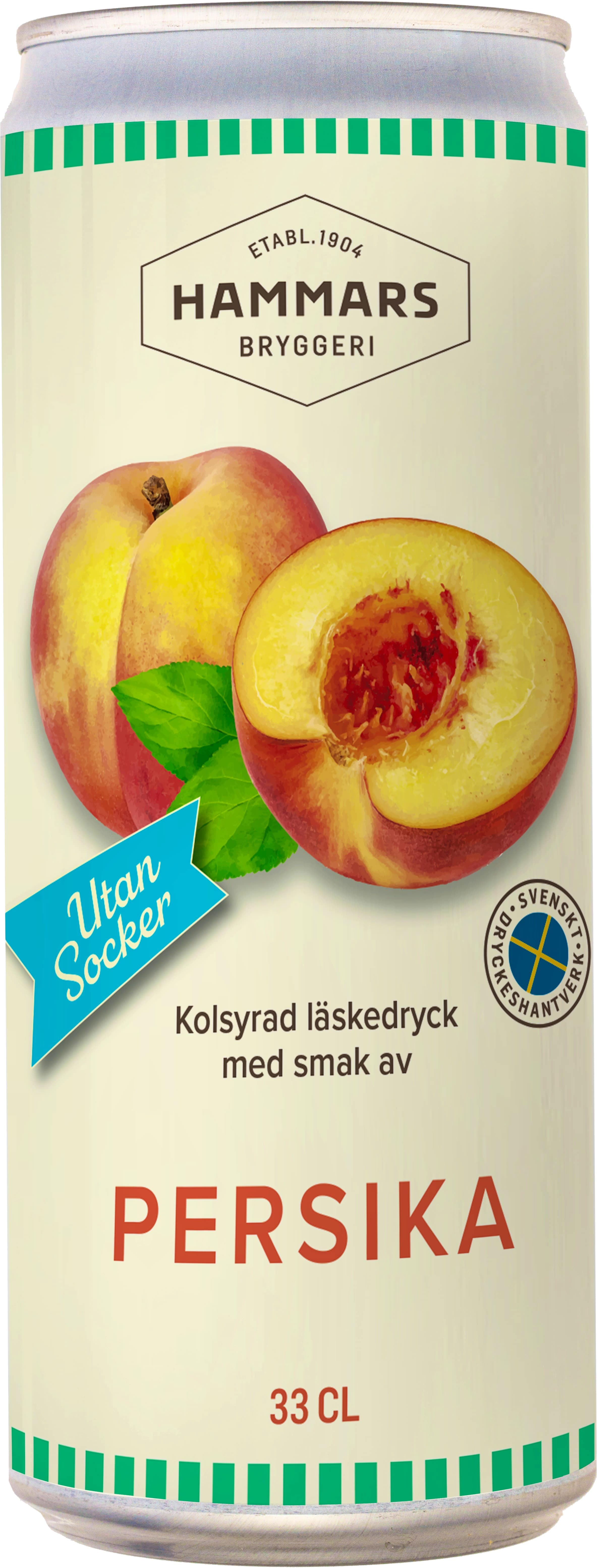 Läsk Persika Utan Socker