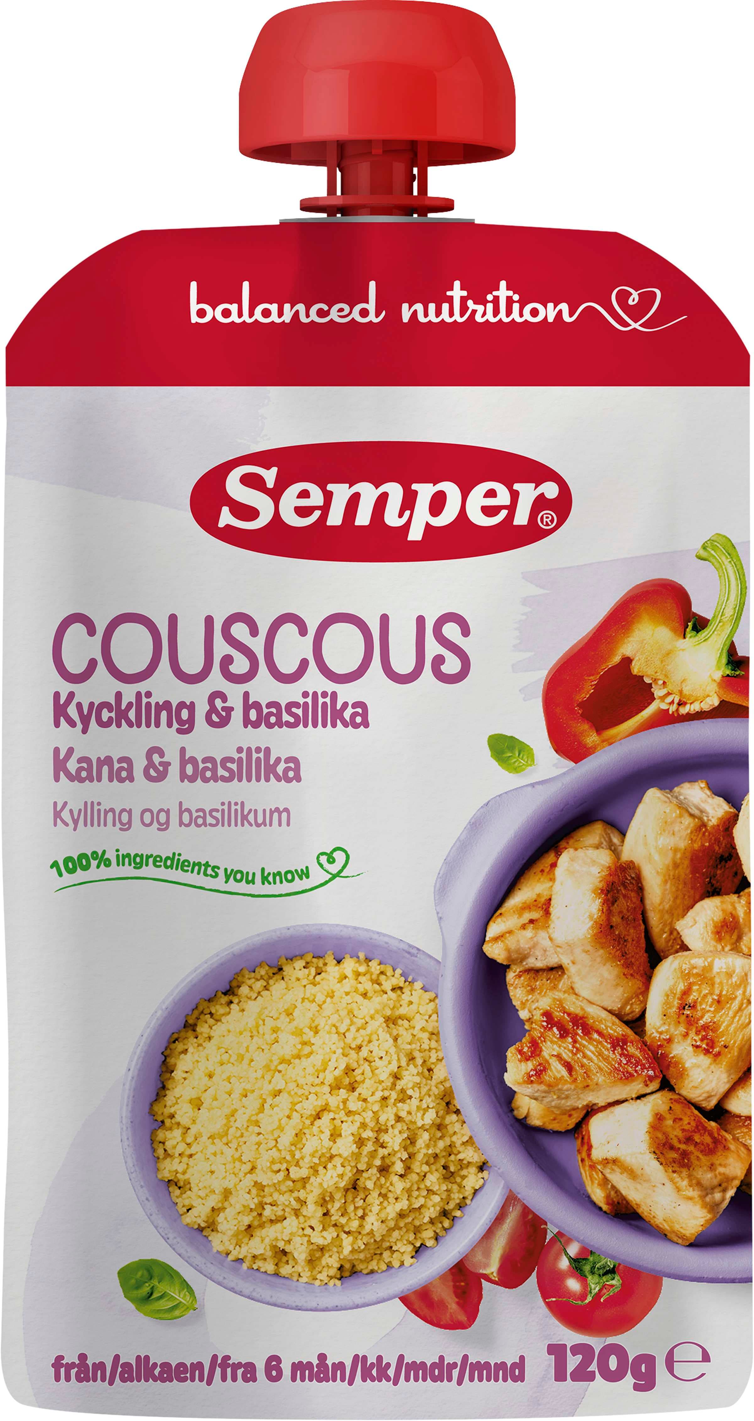 Barnmat Couscous/kyckling
