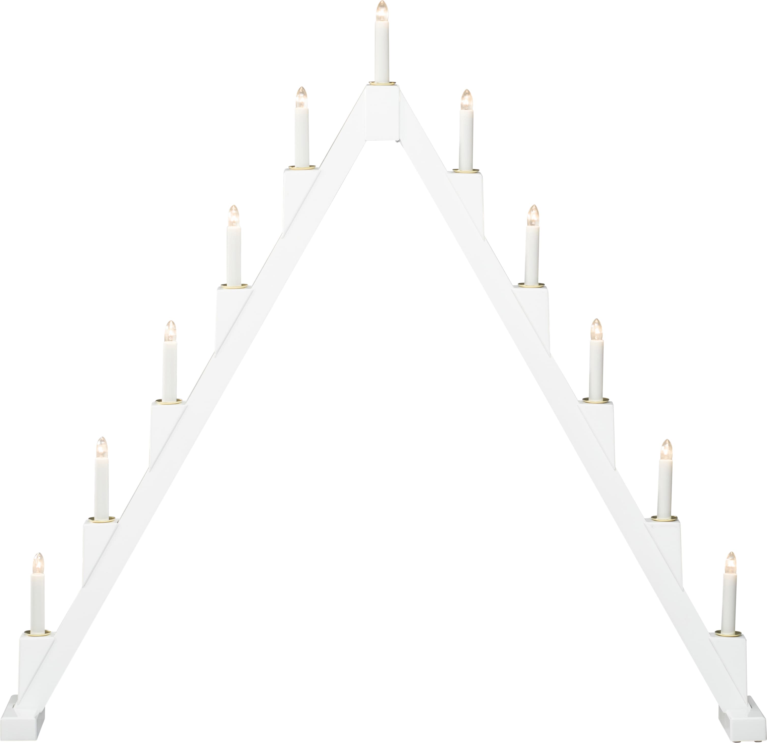 Elljusstake vikbar vit