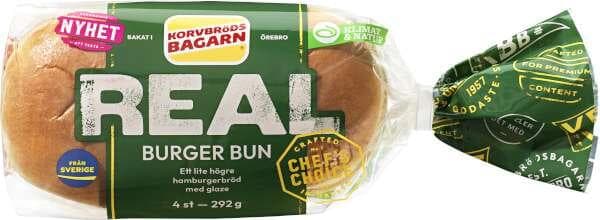 Burger Bun Real 4-p