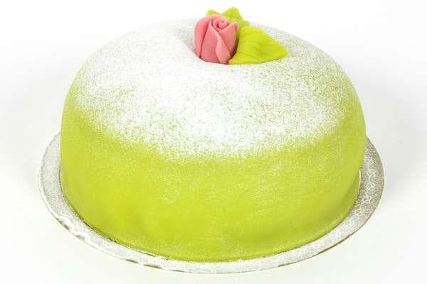 Prinsesstårta Grön