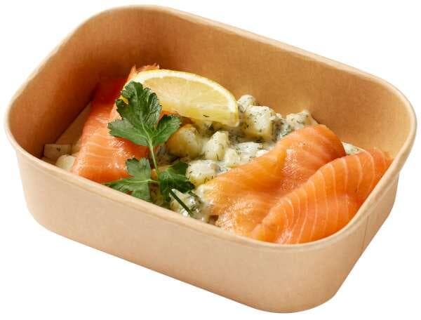 Lunchtallrik Kallrökt Lax & Dillstuvad Potatis