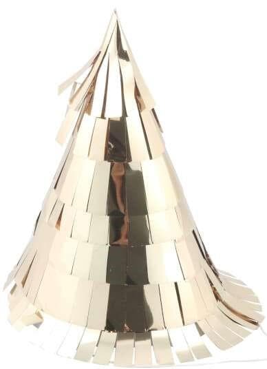 Nyårshatt Guldfolie 5-p